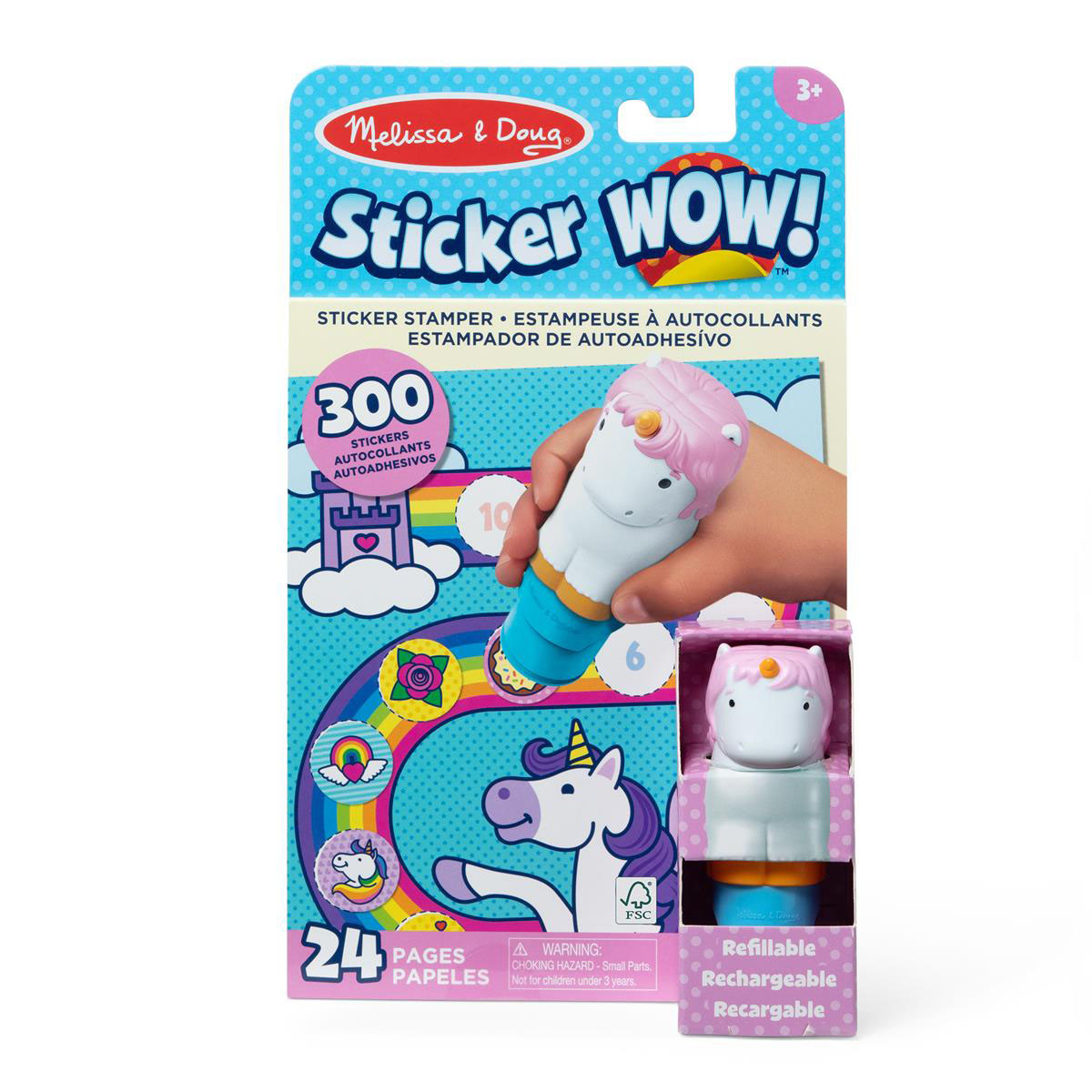 Sticker Wow! Activity Pad Set Unicorn Melissa & Doug