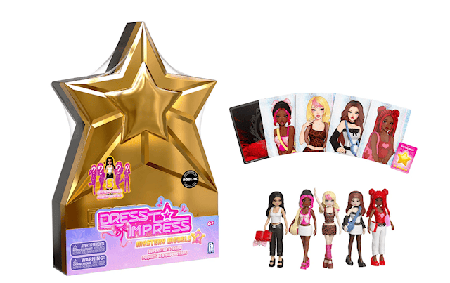 Mystery Models Superstar 5-paknings Dress to Impress