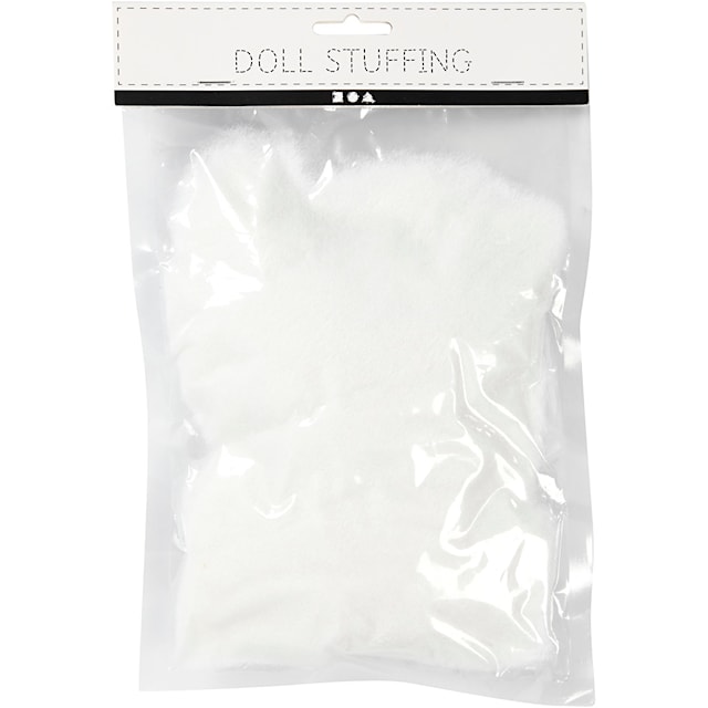 Produktbilde 2 for Dukkefyll, hvit, 50 g/ 1 pk.