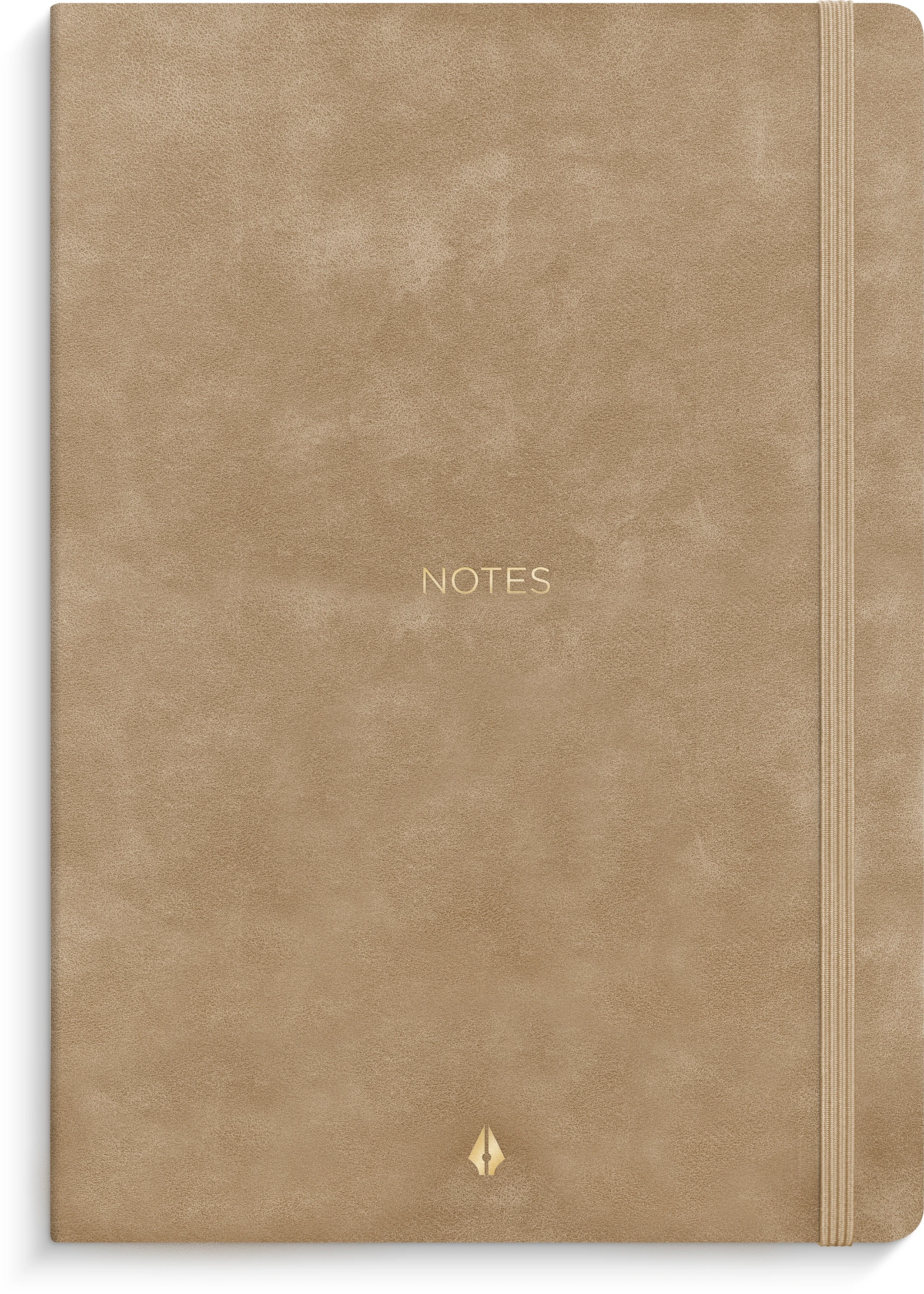 Tuotekuva ille Notebook Deluxe A5 Smooth Beige Burde