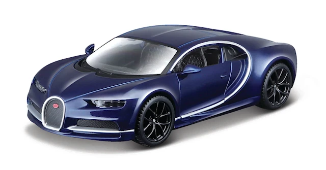Auto 1:32 Bugatti Chiron Window Box Bburago