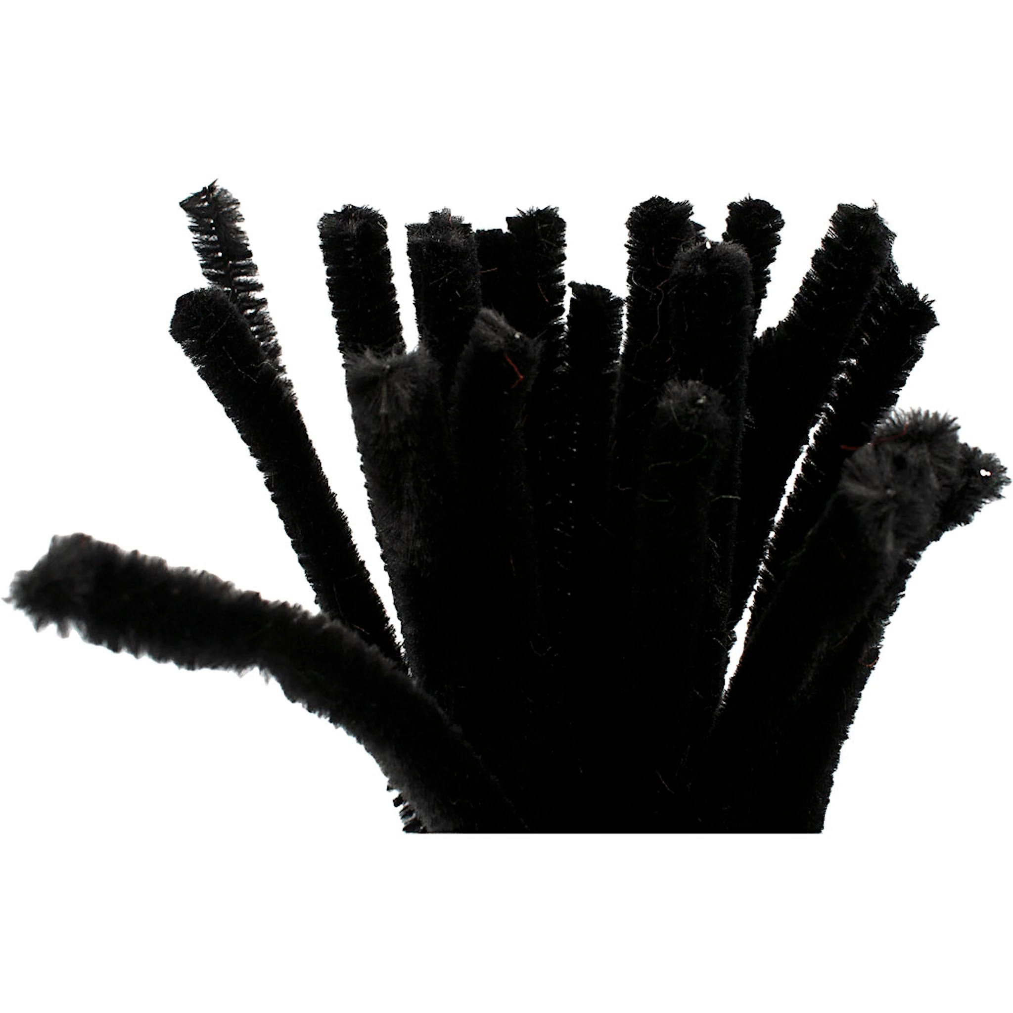 Produktbilde for Piperenser, L: 30 cm, tykkelse 9 mm, svart, 25 stk./ 1 pk.