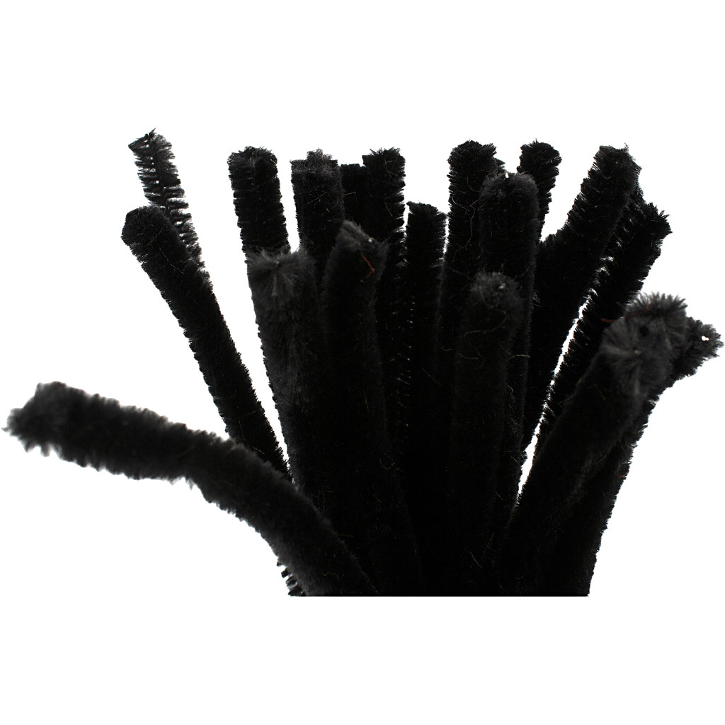 Piprensare Svarta 9 mm 30 cm 25-pack