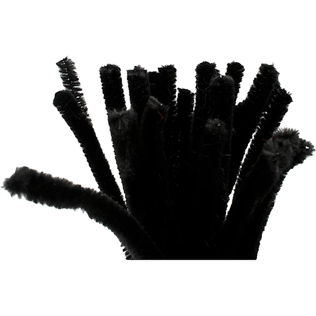 Piprensare Svarta 9 mm 30 cm 25-pack