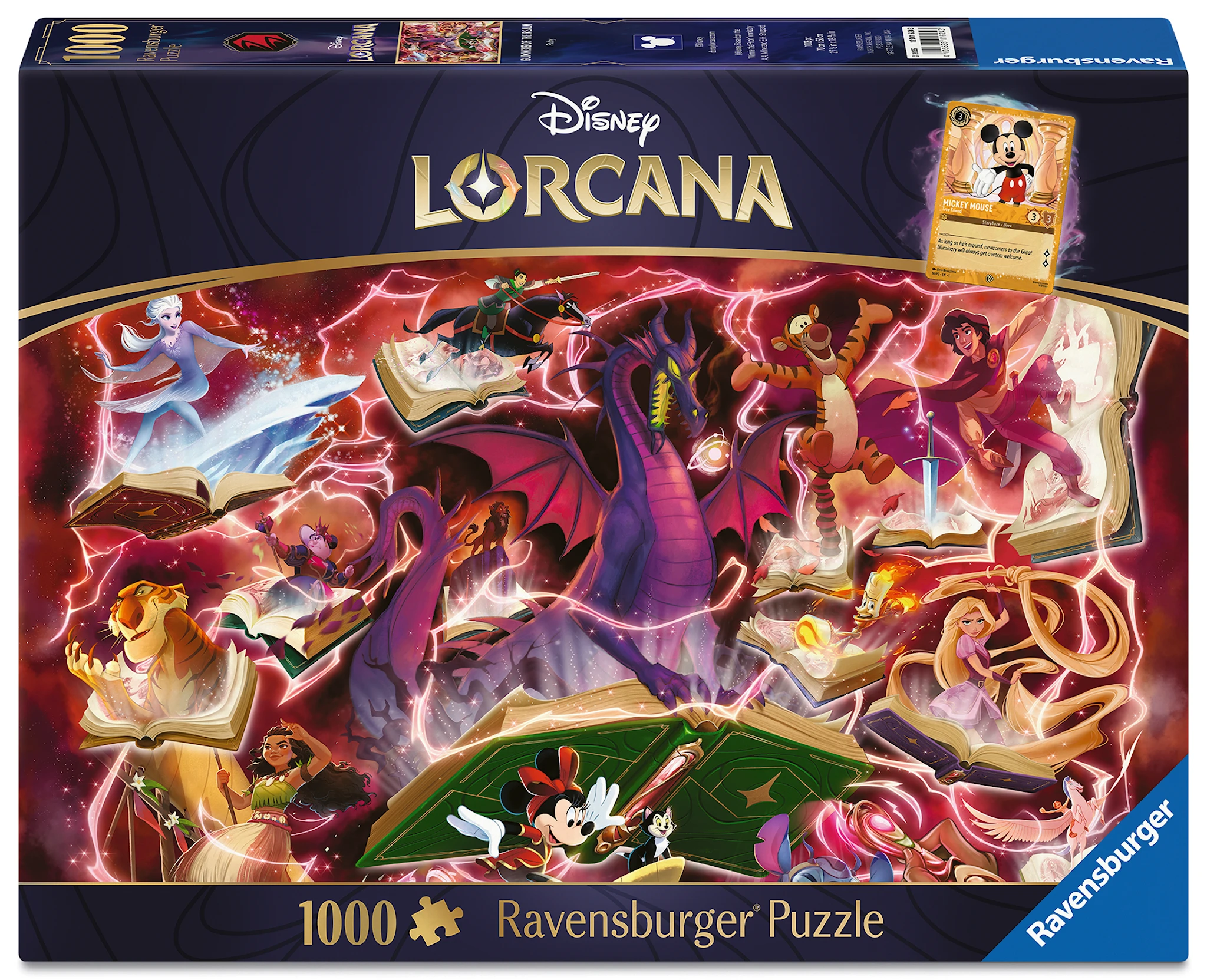 Produktbilde for Glimmers of the Realm: Ruby puslespill 1000 brikker, Ravensburger