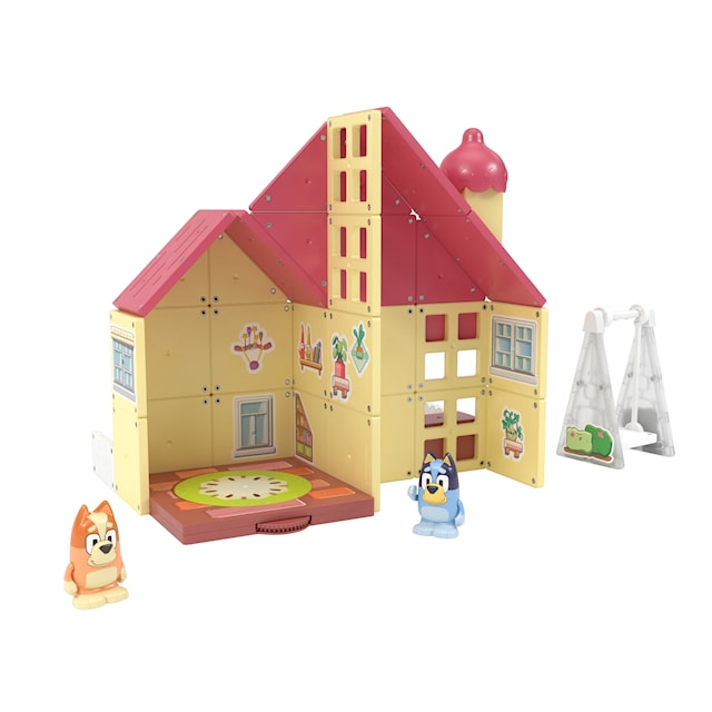 Produktbilde 3 for Bluey Heeler House Tile Town Magnetic Toys