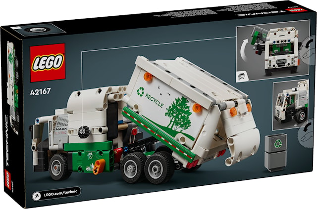 Produktbilde 3 for Mack® LR Electric søppelbil LEGO® Technic (42167)