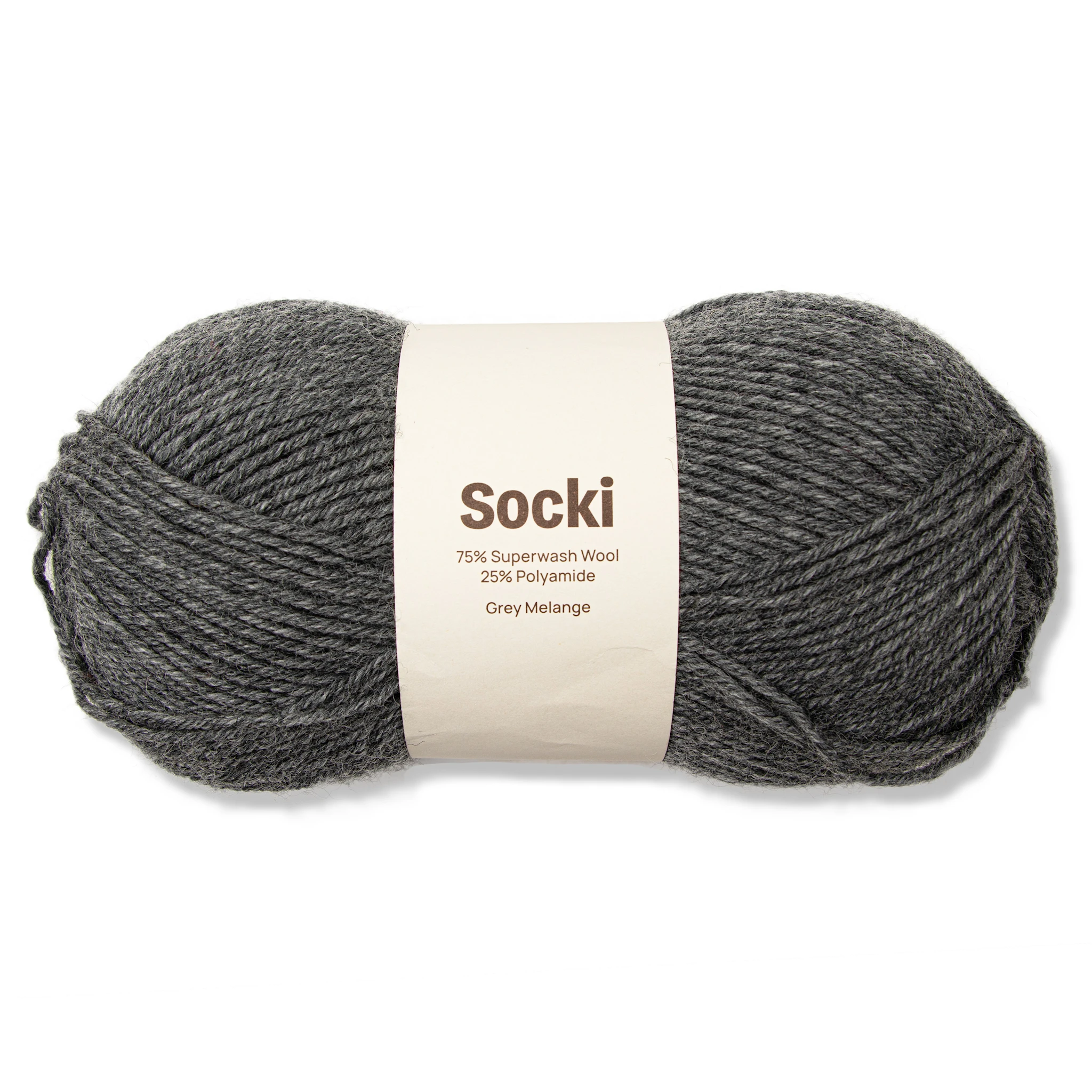 Tuotekuva ille Socki Lanka Yksivärinen Villasekoitus 100 g  Adlibris