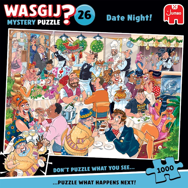 Wasgij Mystery 26 Date Night! Pussel 1000 bitar