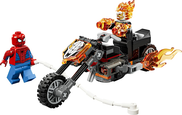 Produktbild 2 för Spider-Man mot Ghost Rider på motorcykel LEGO Super Heroes Marvel (76335)