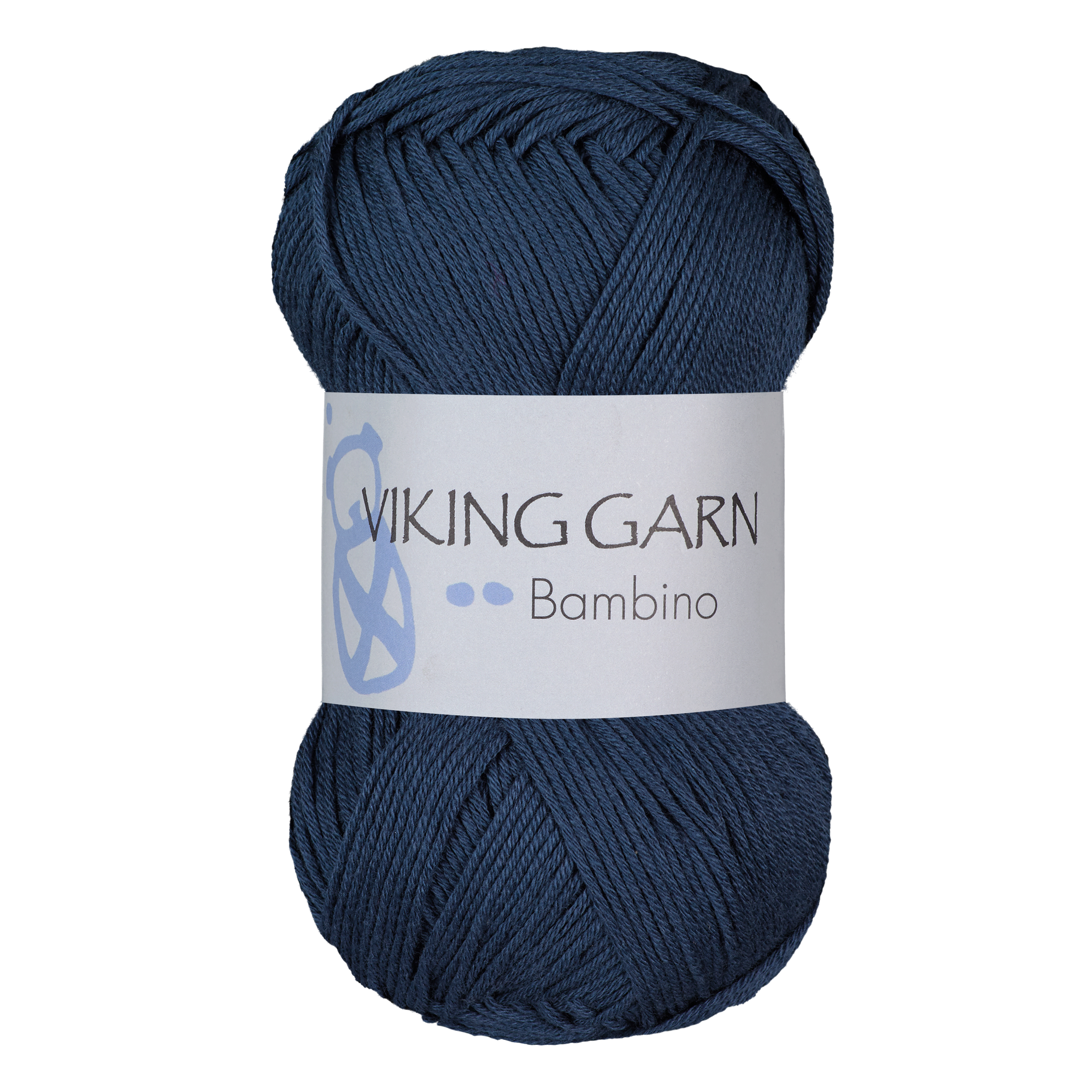 Bambino 50 g tummansininen Viking Garn