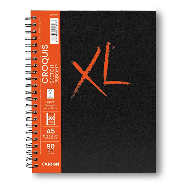 Sketch Pad A5 100 Sheets 160g Canson
