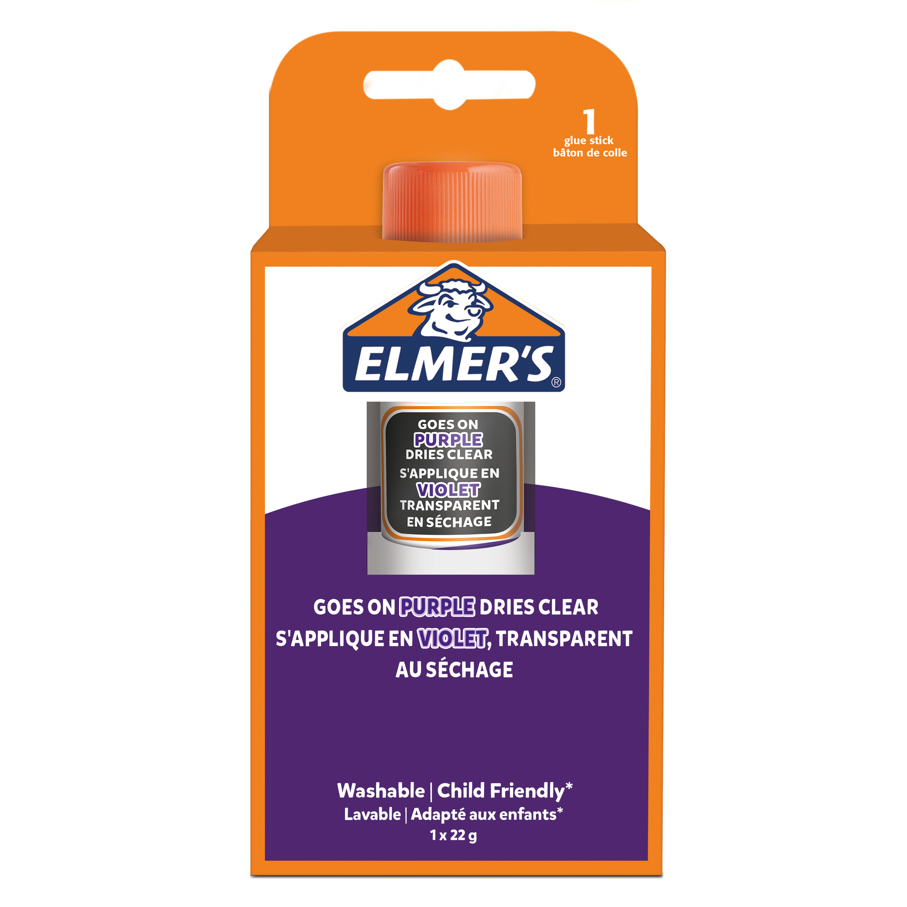 Elmers limstift lila (disappearing) 22g, 1 st