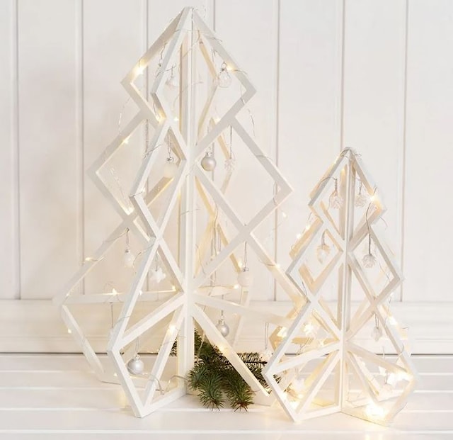 Produktbilde 1 for 3D Juletre, H: 40 cm, B: 32 cm, 1 stk.