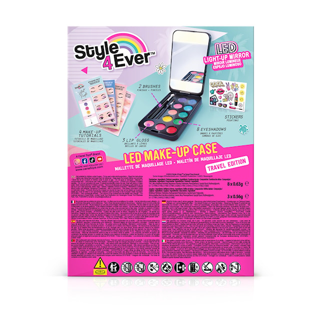 Produktbild 7 för Mini Make Up Fodral med LED-belysning Style 4 Ever