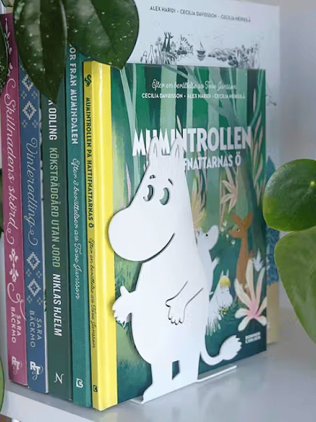 Produktbilde 2 for Bokstøtter Mummi 2 Stk Pluto Design
