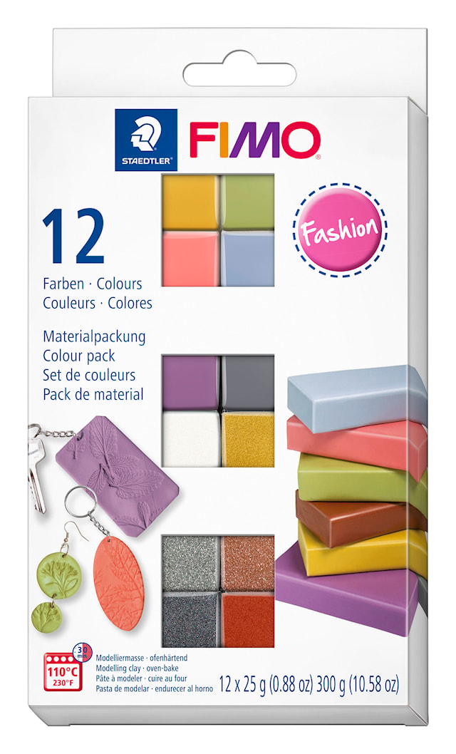 Tuotekuva 4 - Fimo Muovailuvaha Soft Set 25g x 12-pack