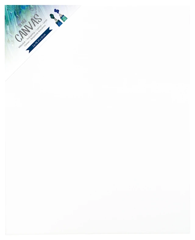 Målarduk Vit F6 41x33 cm 2-pack Sense