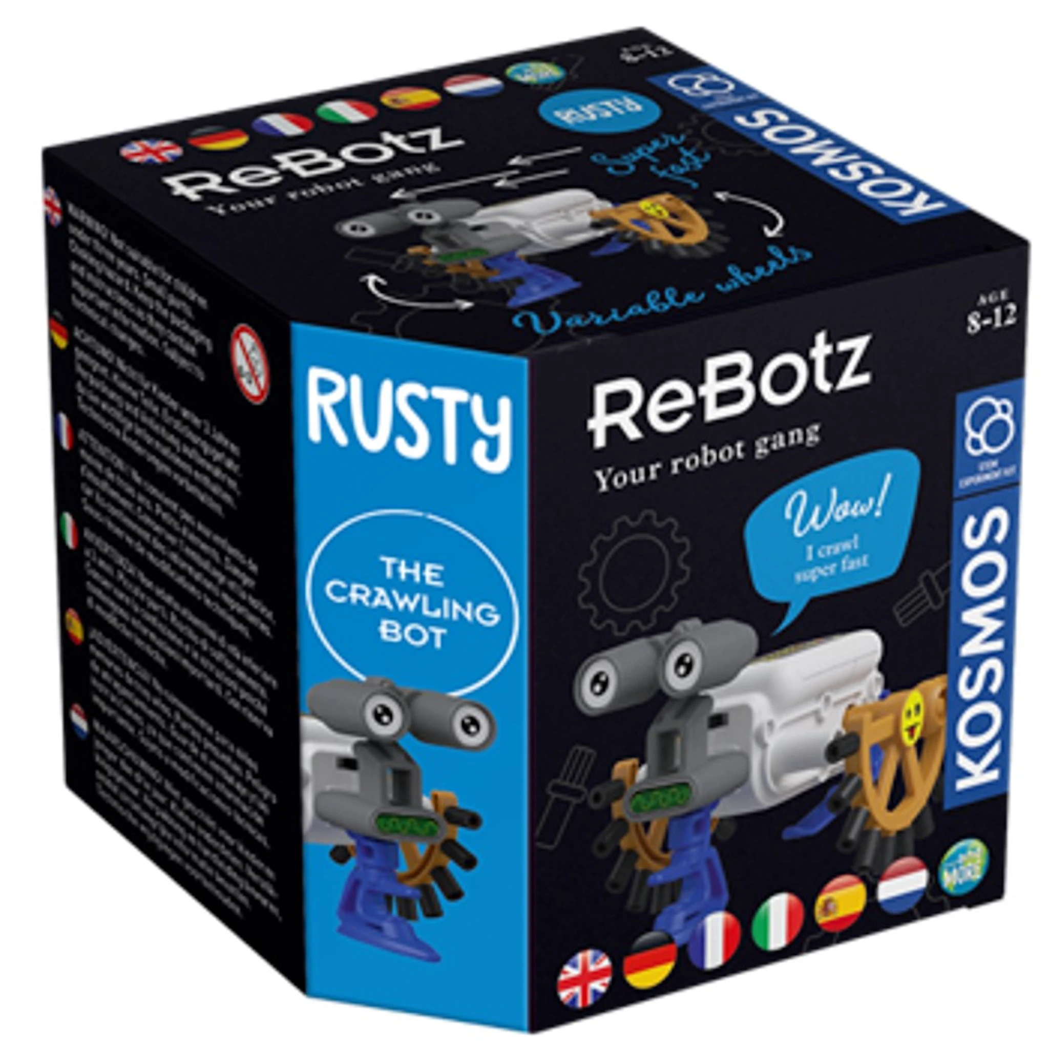 Produktbild för ReBotz Rusty the Crawling Robot Kosmos