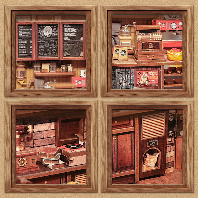 Tuotekuva 5 - Book Nook Corner Coffee Shop CuteBee