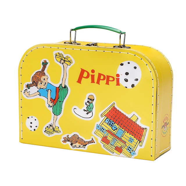Pippi Resväska 25 cm Gul Micki