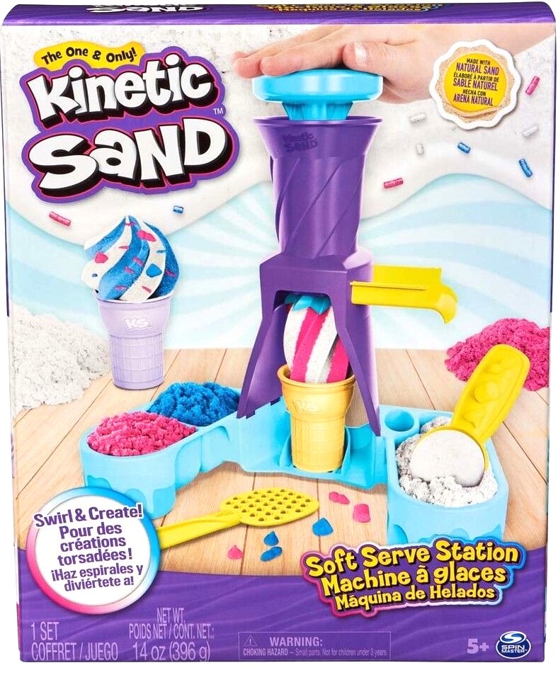 Kinetic Sand Soft Serve Station