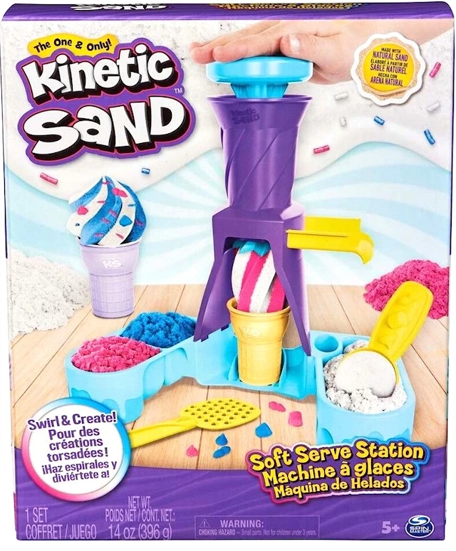 Kinetic Sand Soft Serve Station