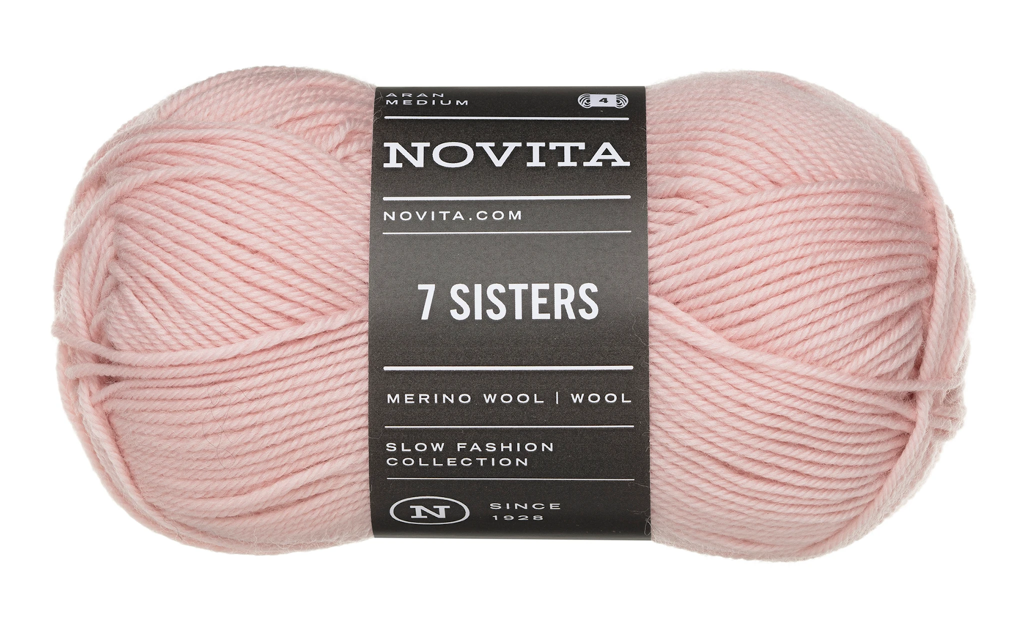 Tuotekuva ille 7 Sisters Vila Merino Lanka 100g Kirsikankukka 581 Novita