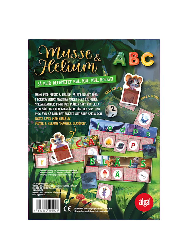 Produktbild 6 för Musse & Helium ABC (SE)