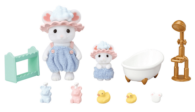 Produktbild 1 för Badset med Figurer Sylvanian Families