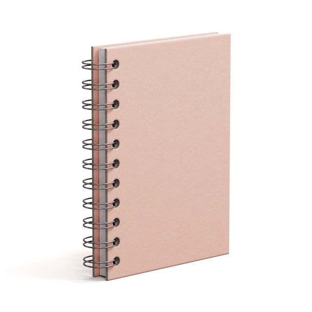 Produktbilde 2 for Notatbok A6 Ulinjert Dusty Pink 90 Sider Bigso Box of Sweden