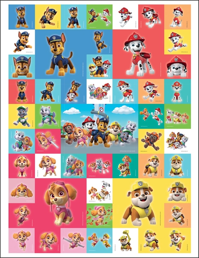 Produktbild 2 för Klistermärken Paw Patrol 100-p Sense