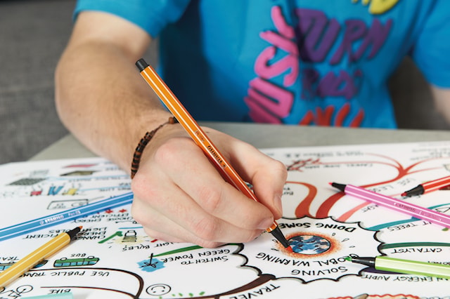 Produktbild 3 för Pen 68 ColorParade 20-pack Blå STABILO