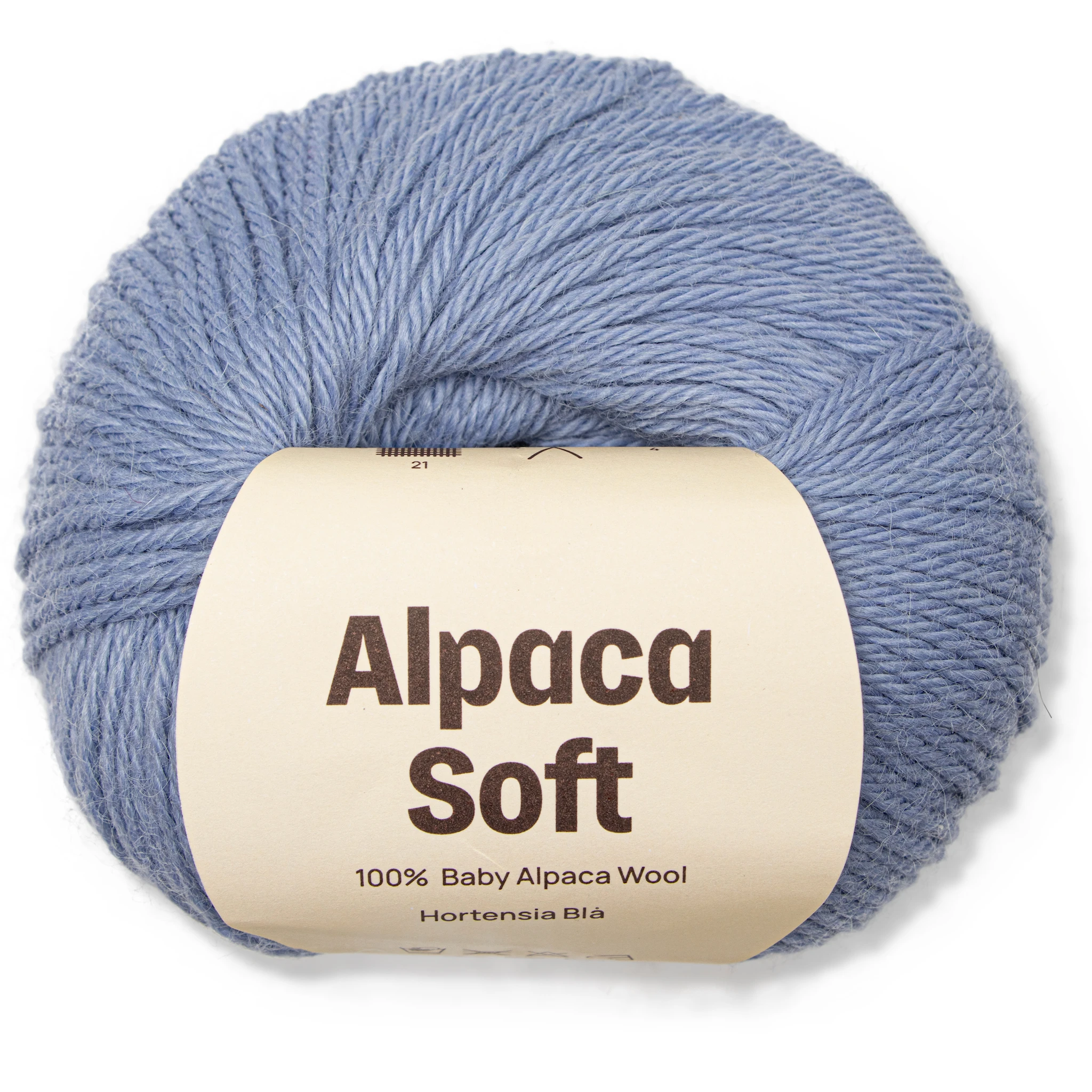 Produktbild för Alpacka Soft 50g Hortensia blå A253 Adlibris