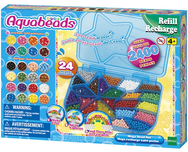 Aquabeads Pärlset Mega 2400 pärlor