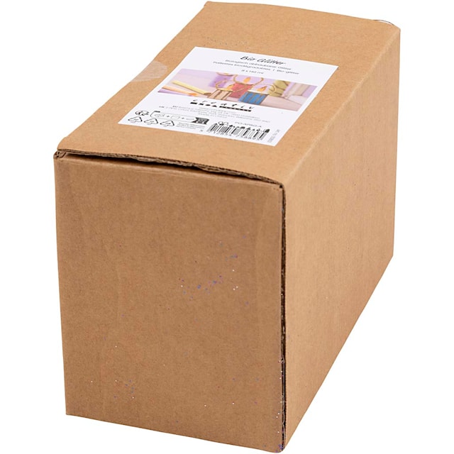 Produktbilde 3 for Biologisk nedbrytbart glitter, ass. farger, 8x140 ml/ 1 pk.