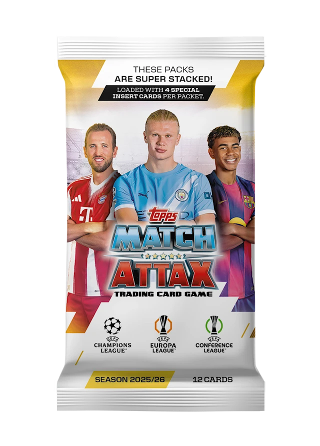 Match Attax Champions League Samlarkort 2025/2026