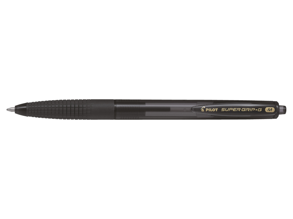 Kulspetspenna Super Grip G, Medium, Svart, Pilot