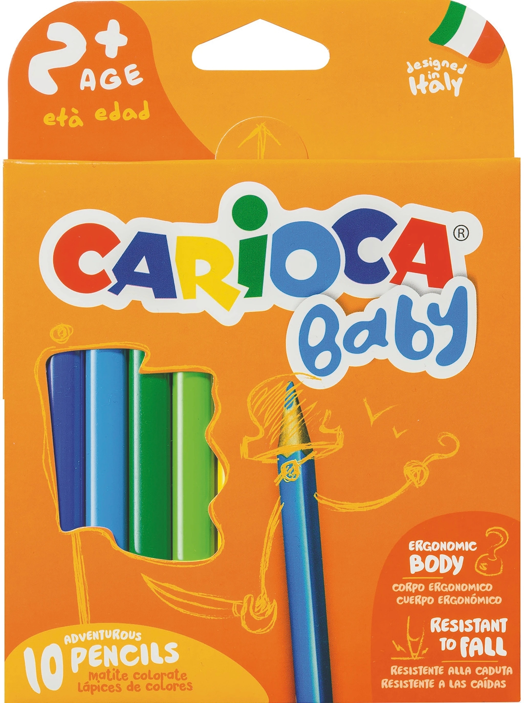 Tuotekuva ille Kärnan Carioca Baby Jumbo -jättikynät