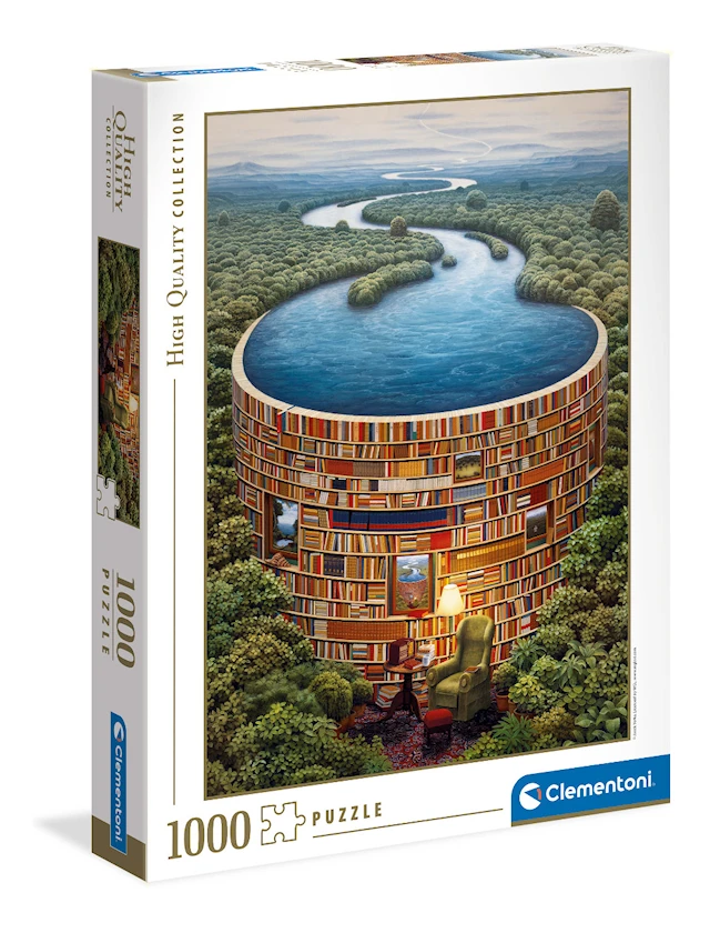 Bibliodame Palapeli 1000 palaa Clementoni