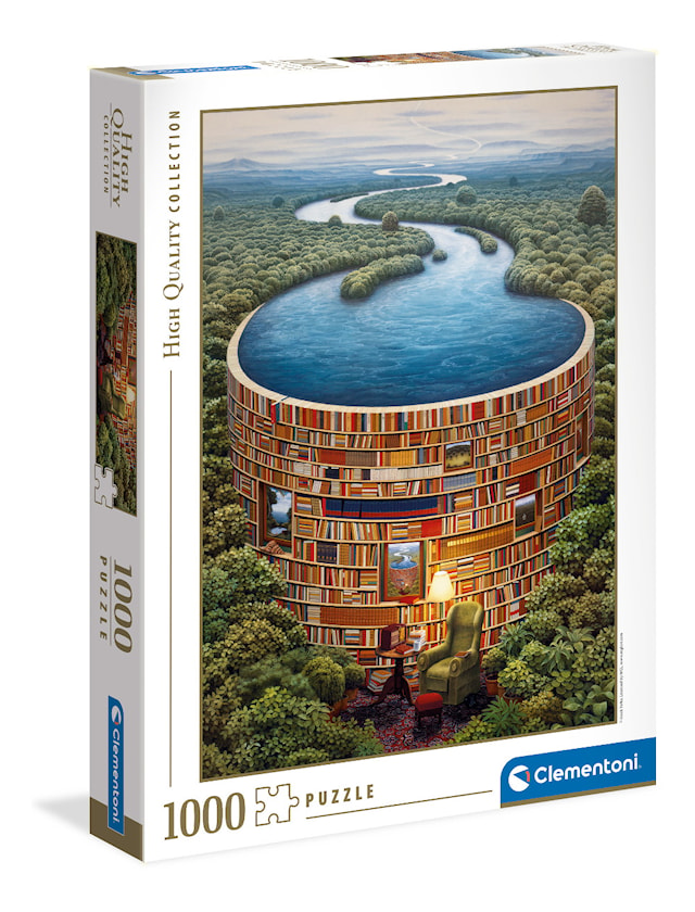 Produktbilde 1 for Bibliodame Puslespill 1000 brikker Clementoni