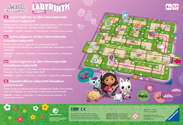 Produktbilde 4 for Gabby's Dollhouse Jr.Labyrinth (SE/NO/FI/DK)