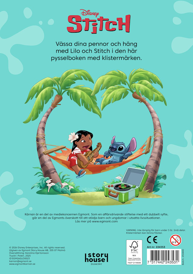 Produktbild 3 för Pysselbok Stitch