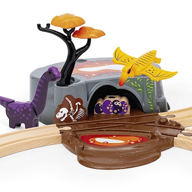 Tuotekuva 4 - Brio World Dinosaur Adventure Train Track (36094)