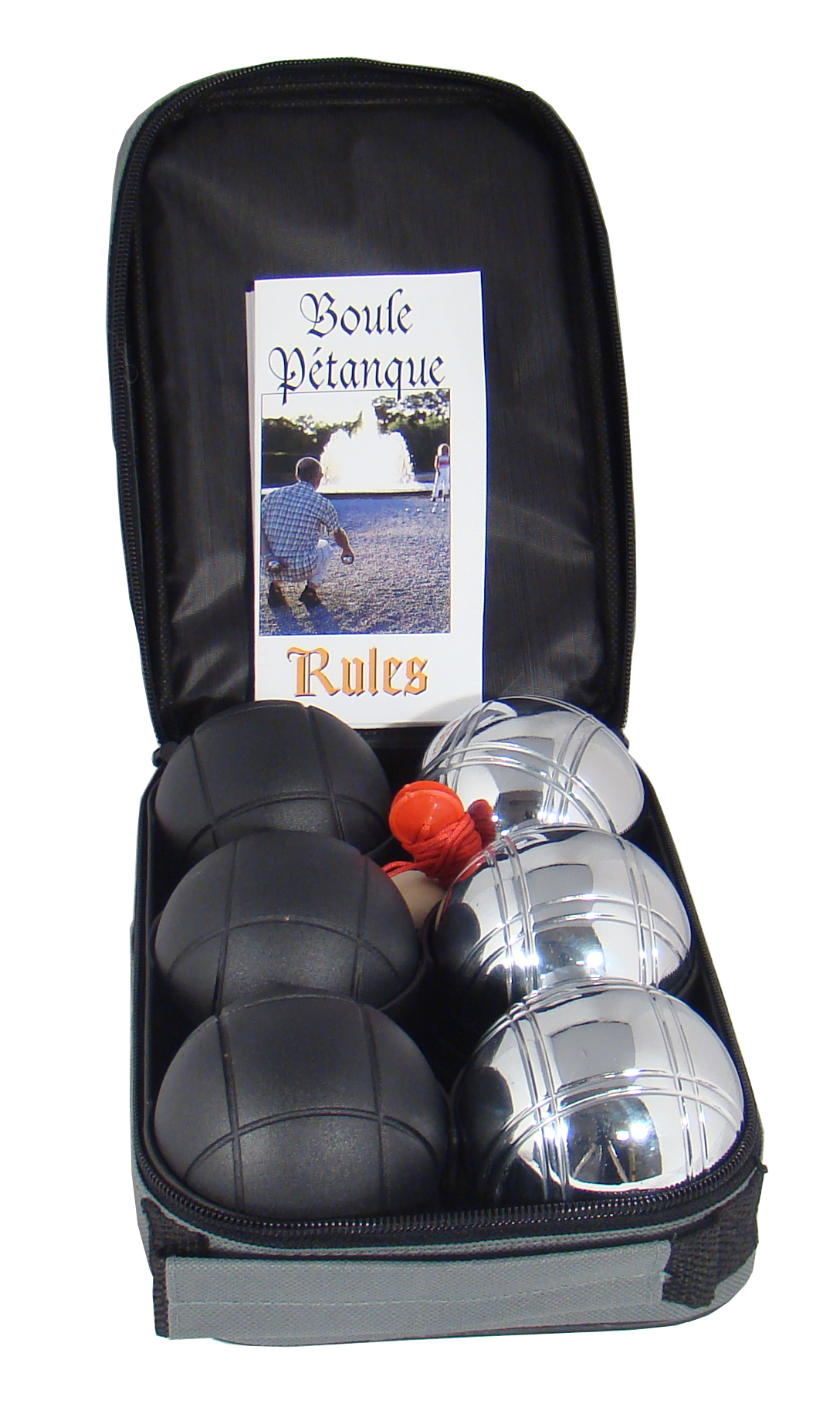 Bag Sunsport Boule Provence - 6 petanque-kuulaa nylonlaukussa
