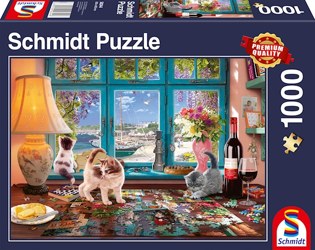 Puzzlers Desk Palapeli 1000 palaa Schmidt