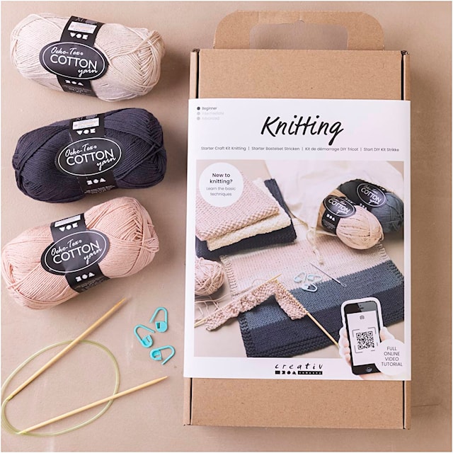 Tuotekuva 4 - Aloituspakkaus Neulonta, 1 pkk/ 1 pkt