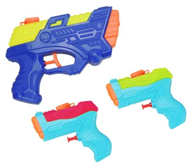 Vattenpistoler 3-Pack Spring Summer