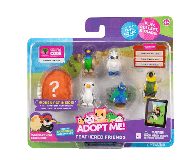 Produktbilde 2 for Adopt Me Figures 6-Pack Feathered Friends