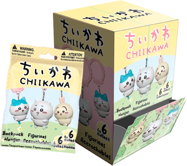 Lic. Chiikawa Clip On HNGR xxCM Asst. Chiikawa